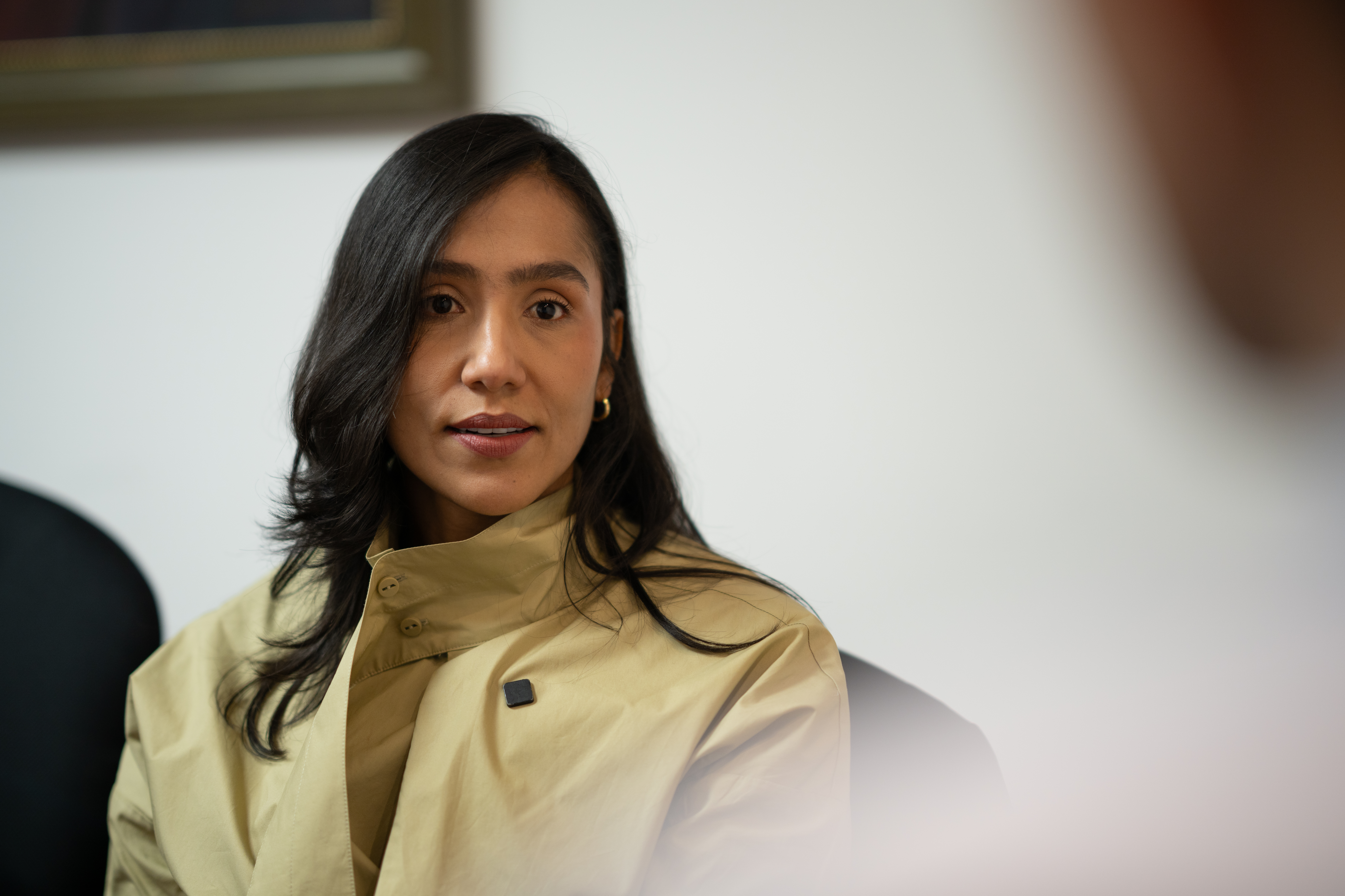 La senadora Claudia Margarita Zuleta en entrevista con El Espectador.