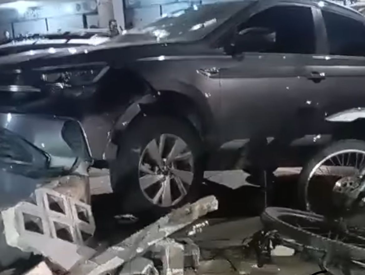Conductora perdió el control y arrolló a varias personas en Cartagena