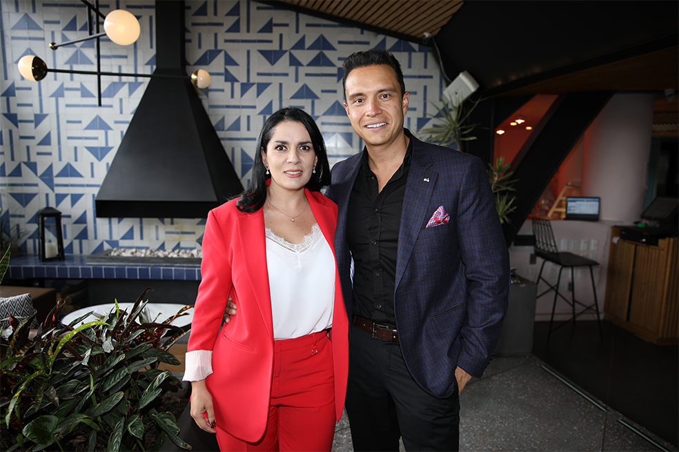 Alicia Herrera y Juan Pablo Rodríguez