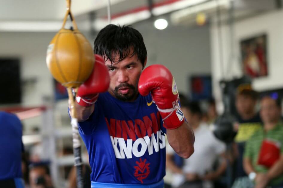 Manny Pacquiao se lanzó como candidato presidencial en Filipinas