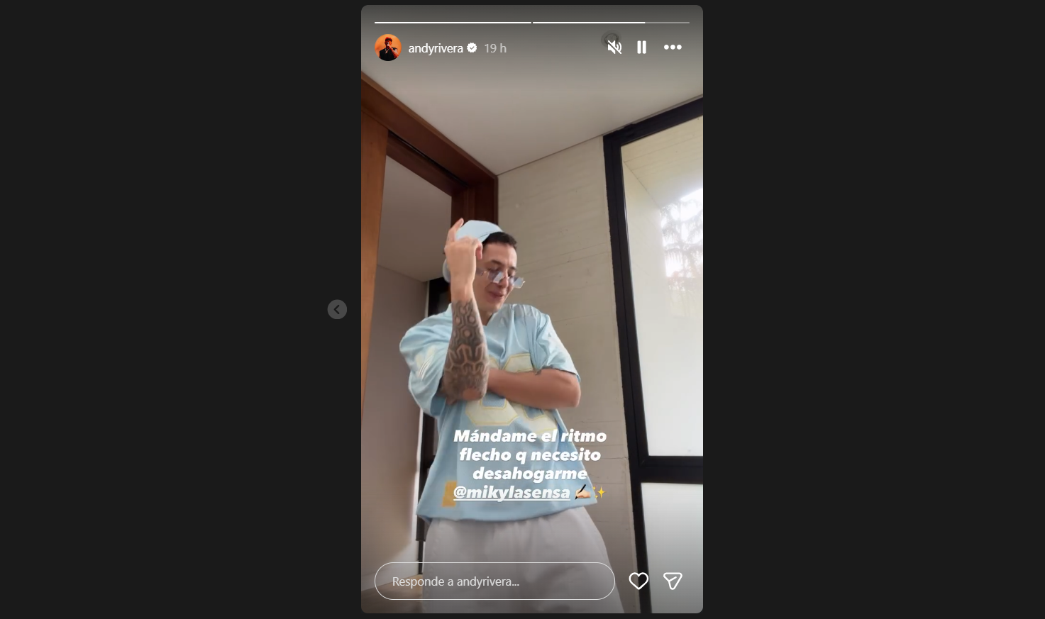 El mensaje de Andy Rivera tras confirmarse embarazo de Lina Tejeiro: “Necesito desahogarme”
