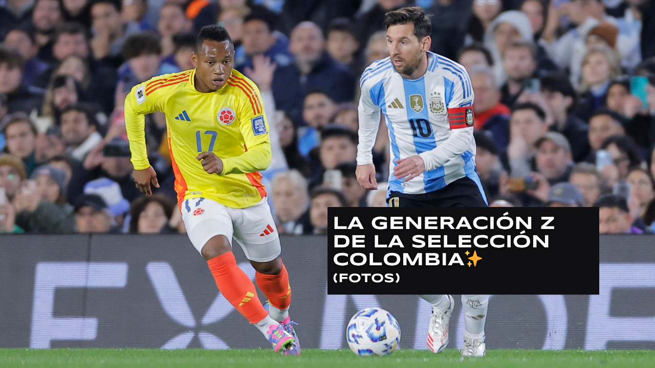 La generación Z de la selección Colombia ✨ (fotos)
