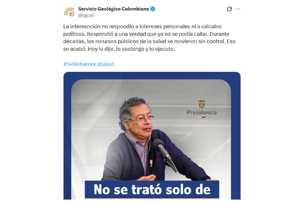Fallo ordena al Servicio Geológico no usar sus redes para hacer publicidad política