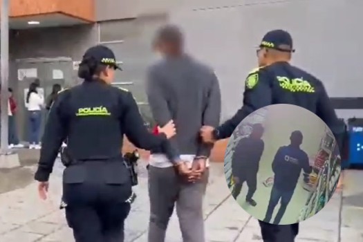 Capturan a hombre que le prendió fuego a un supermercado en Bogotá