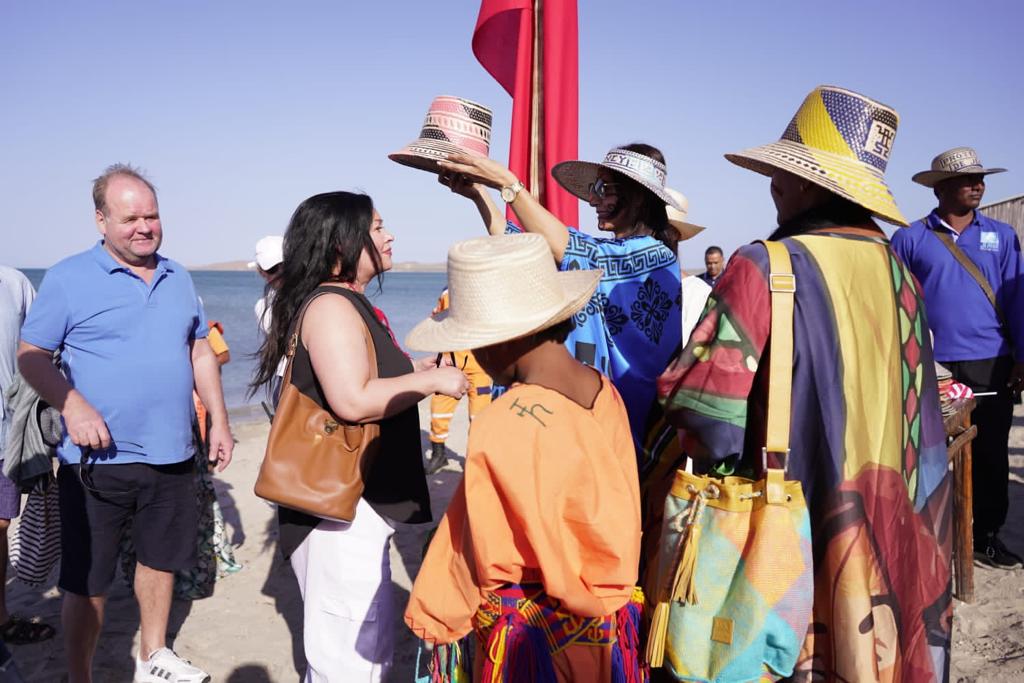 ¡Por primera vez llega un crucero a La Guajira! Así se vivió el hecho histórico