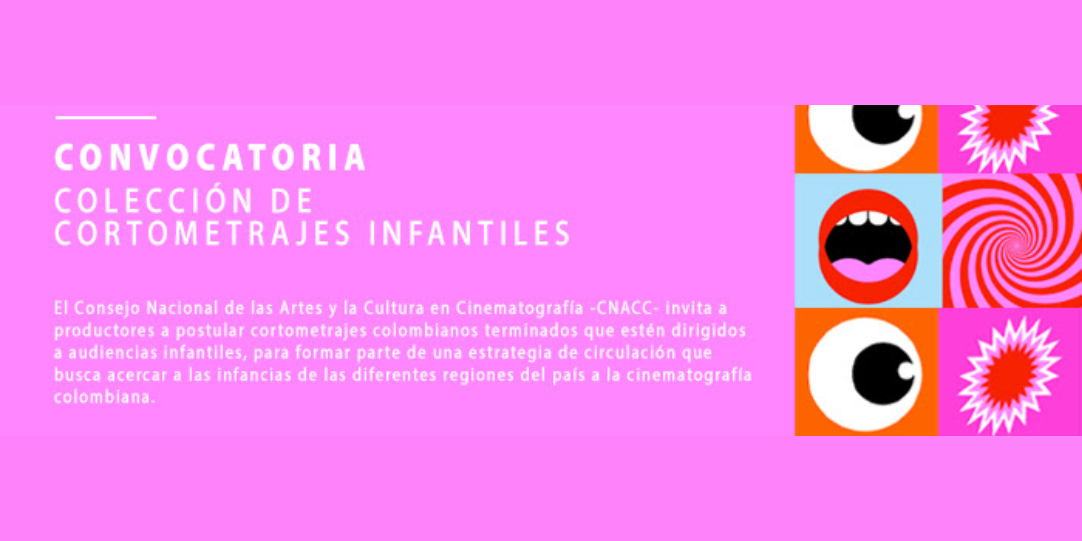 Así puede postular su cortometraje infantil a la convocatoria del CNACC