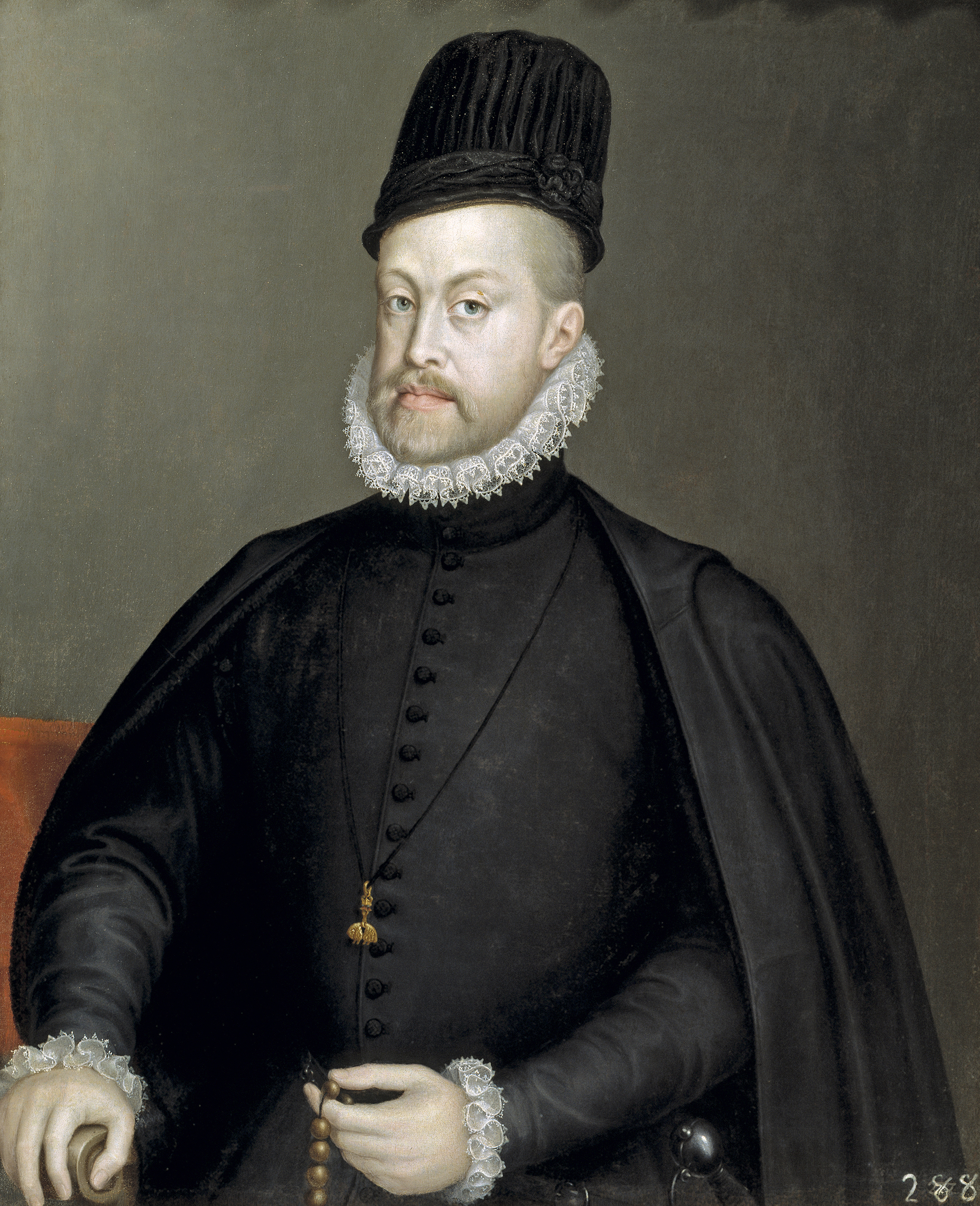 "Retrato de Felipe II" de Sofonisba Anguissola (1559).