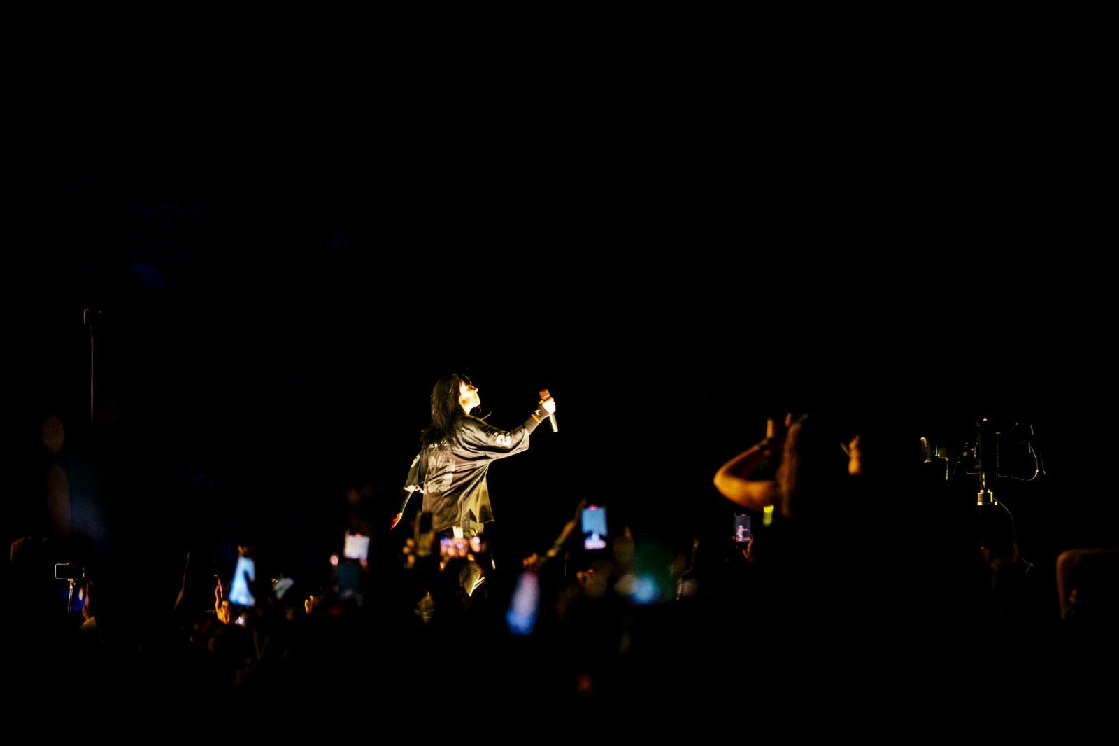 Estas son las imágenes del primer concierto de Billie Eilish en Colombia