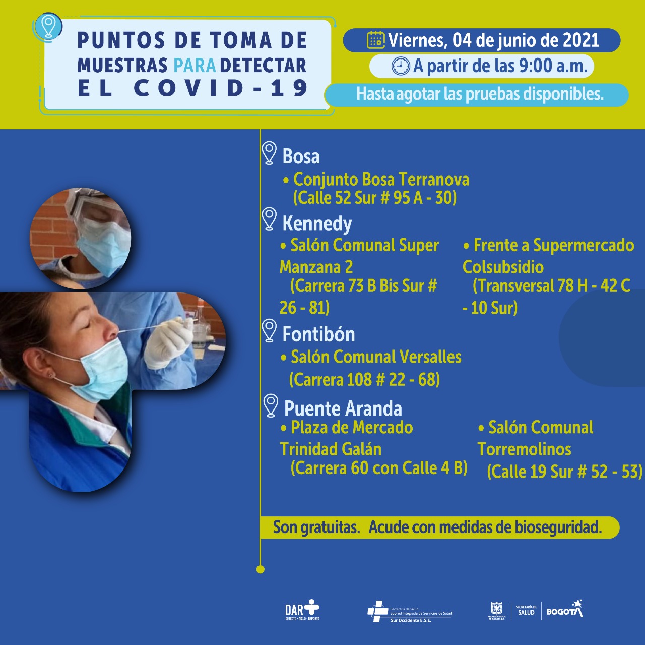Sur / Occidente de Bogotá