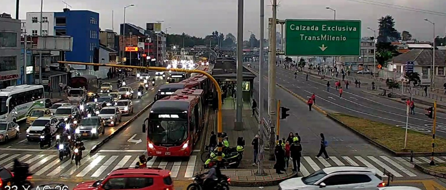 Movilidad hoy: manifestantes se dispersan y se recupera el tránsito