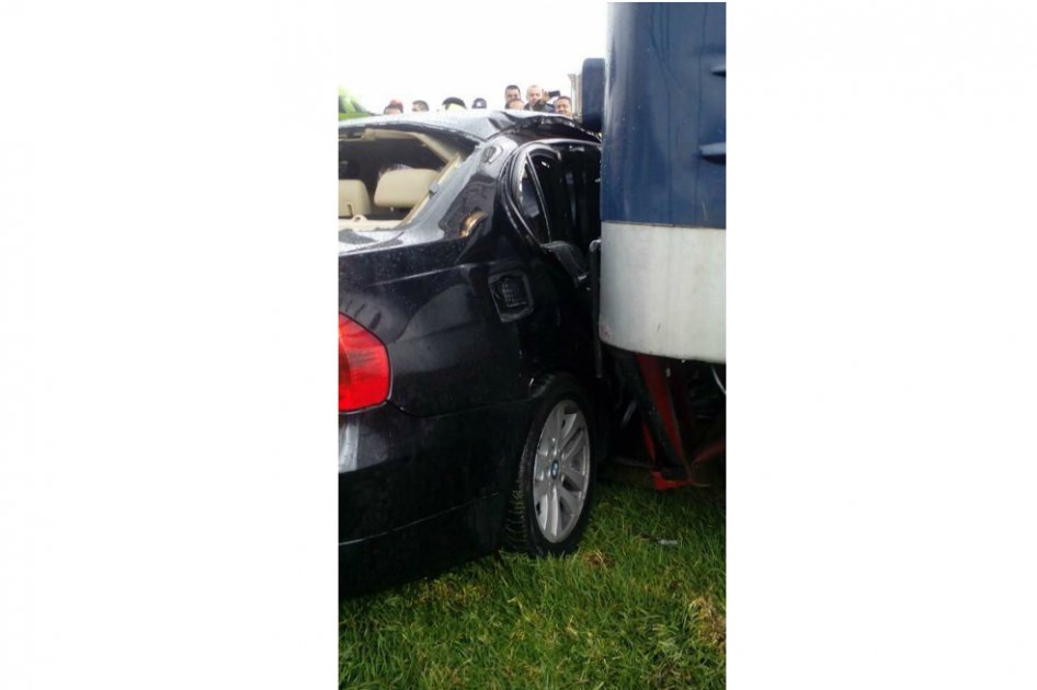 Vehículo particular en Bogotá se estrelló con tren de la Sabana