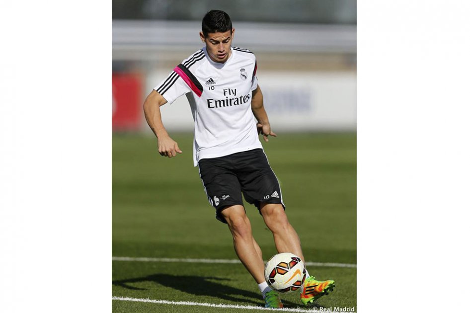 James Rodríguez se reincorporó al Real Madrid
