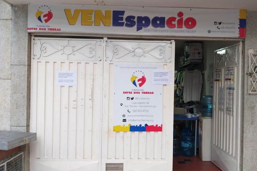 El malentendido que hizo cerrar por un día a una fundación de venezolanos en Bucaramanga