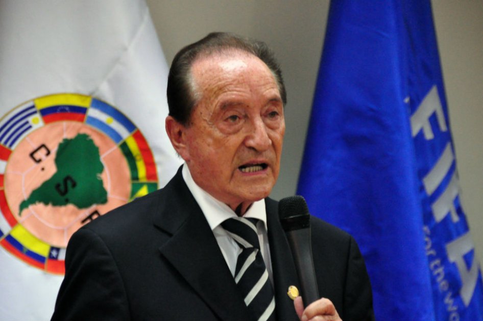 Eugenio Figueredo ex vicepresidente de la Fifa. Foto: AFP