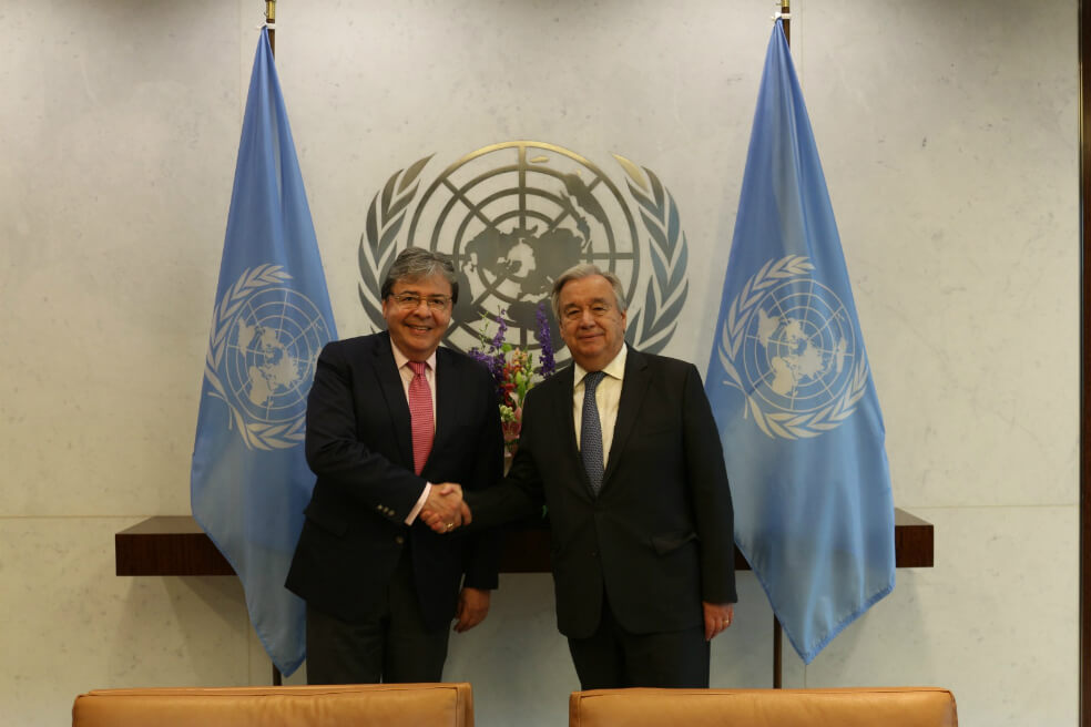 Gobierno insistió a la ONU mantener verificación al Acuerdo de Paz