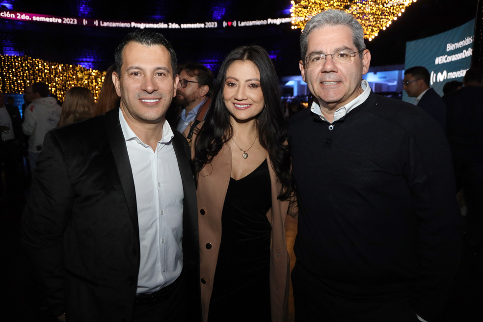 Álvaro Altamirano, Diana  Alfonso y Manuel Peña