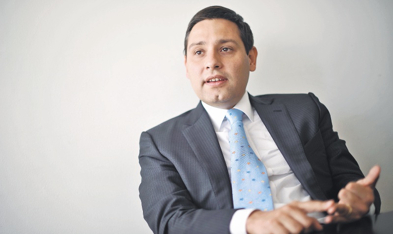 El presidente del Senado, Mauricio Lizcano.