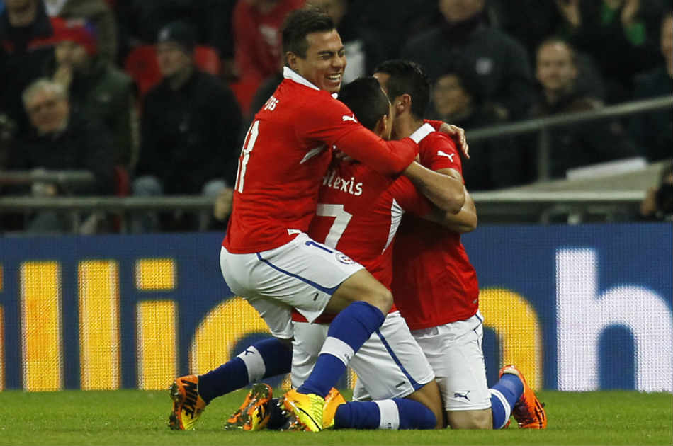 Histórico triunfo de Chile en Wembley ante Inglaterra