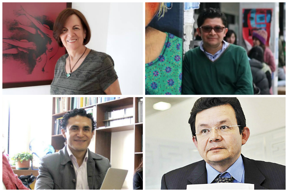 Los candidatos a la rectoría de la Universidad Pedagógica