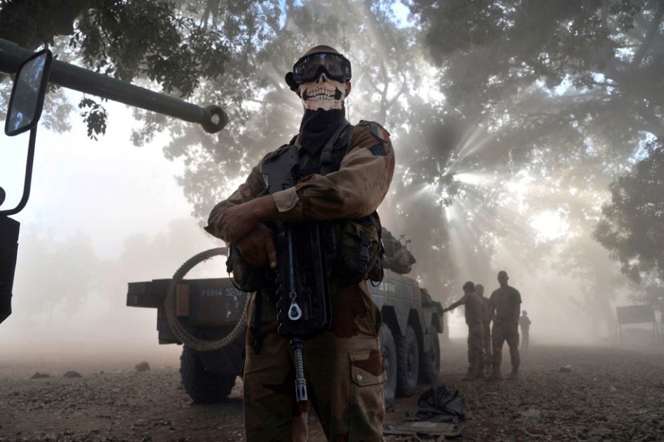La foto que generó polémica en medio del conflicto en Malí