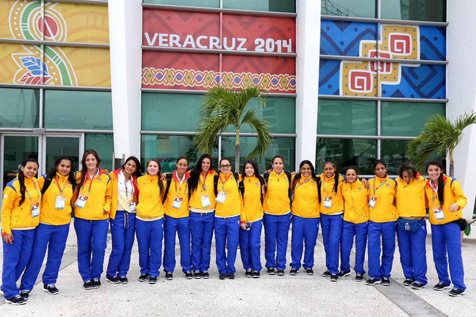 Delegación colombiana en Veracruz. Foto: EFE