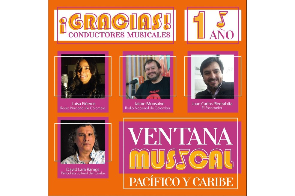 “Ventana musical Pacífico y Caribe” cumple un año