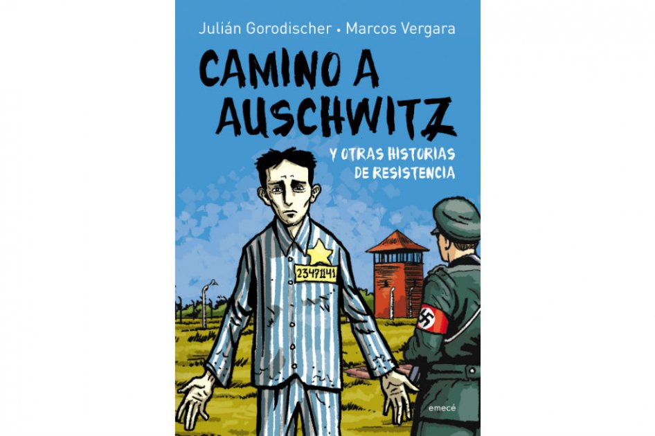 Las ilustraciones del libro “Camino a Auschwitz” son del dibujante argentino Marcos Vergara. / Cortesía Marcos Vergara