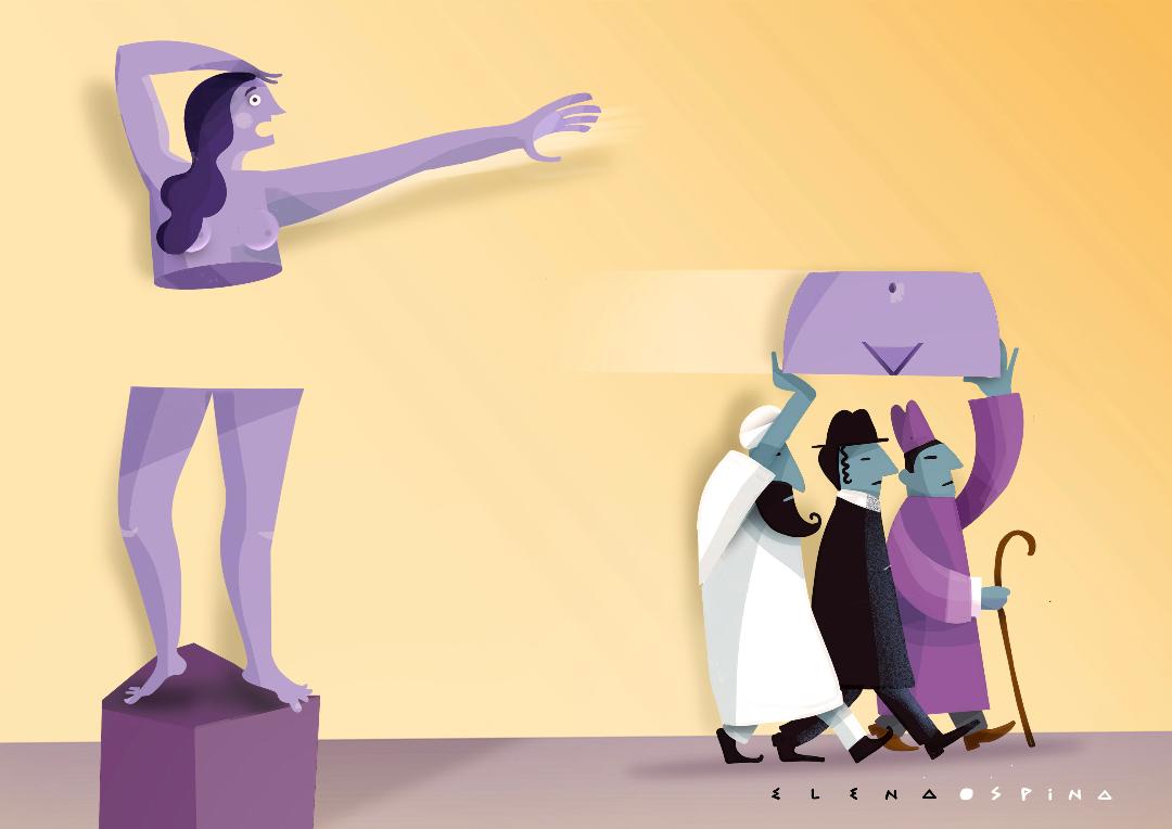 Magola entrevista a Elena: “la caricatura cuenta otras realidades de formas más agudas”
