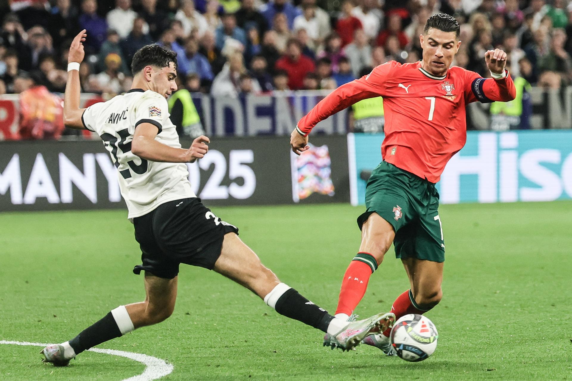 Cristiano Ronaldo puso a Portugal en la final de la Nations League