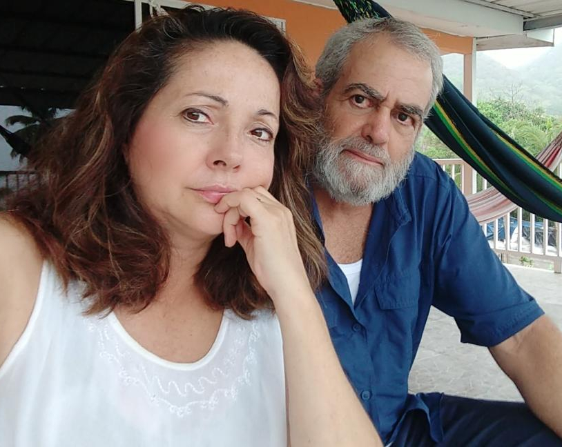 Martha Silva y Roberto Luis Restrepo son algunos de los colombianos que buscan salir de Providencia.Cortesía.Los turistas extranjeros cuentan que los días son largos, las playas están cerradas y aunque están en contacto con las embajadas no han encontrado ninguna solución.