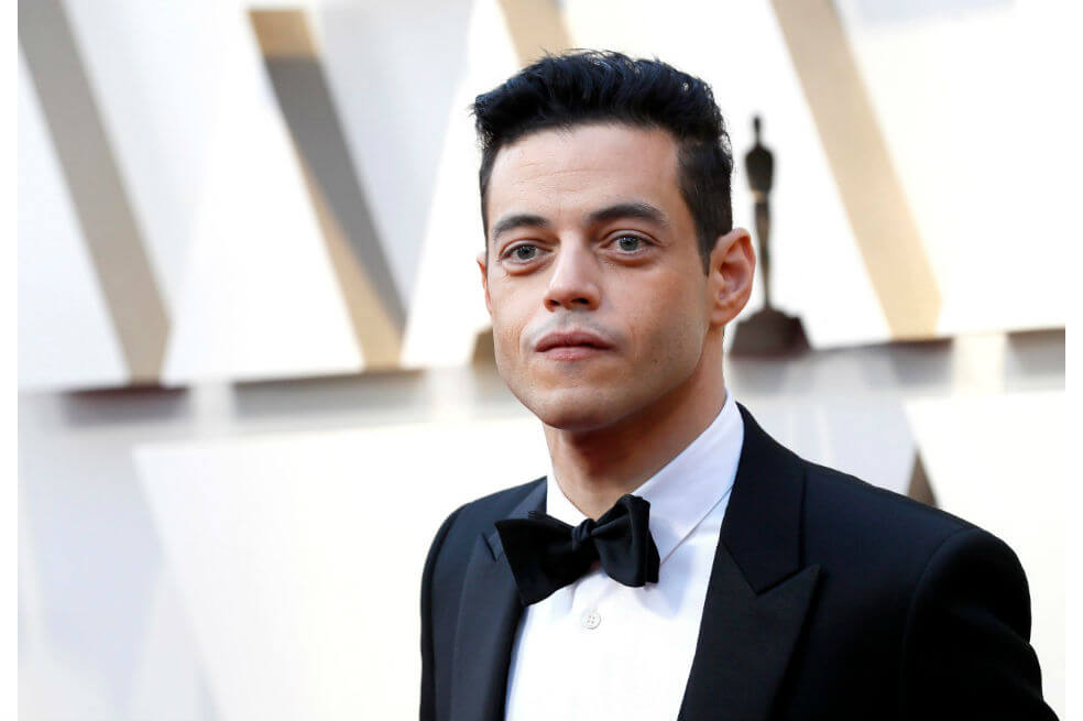 Galletas y refresco para brindar por el Óscar del primo Rami Malek
