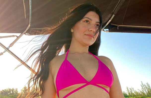 Valentina Gómez, hija adoptiva de Esperanza Gómez.
