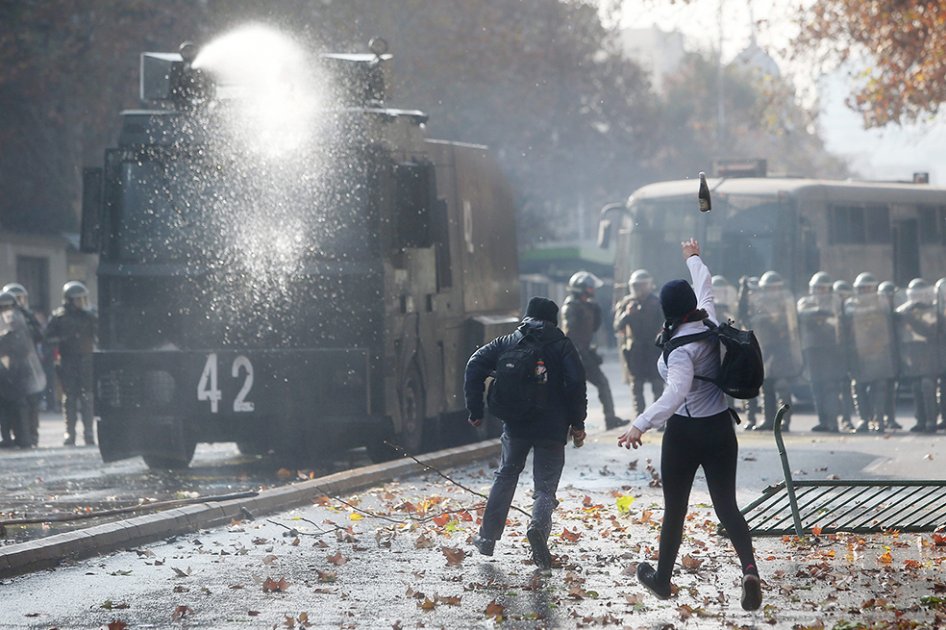 Chile, sumido en protestas a un día de la Copa América