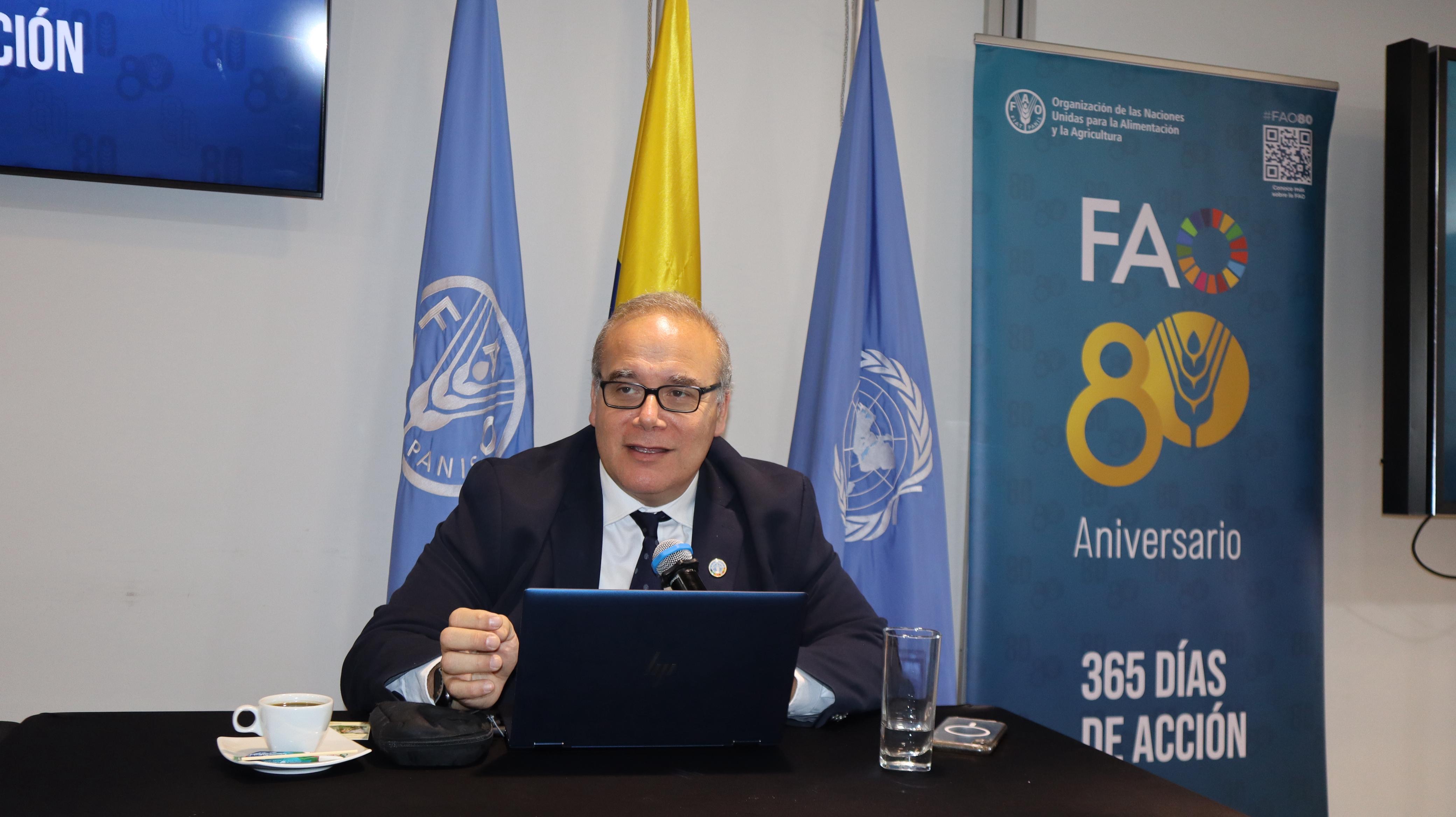Máximo Torero, economista jefe de la FAO.