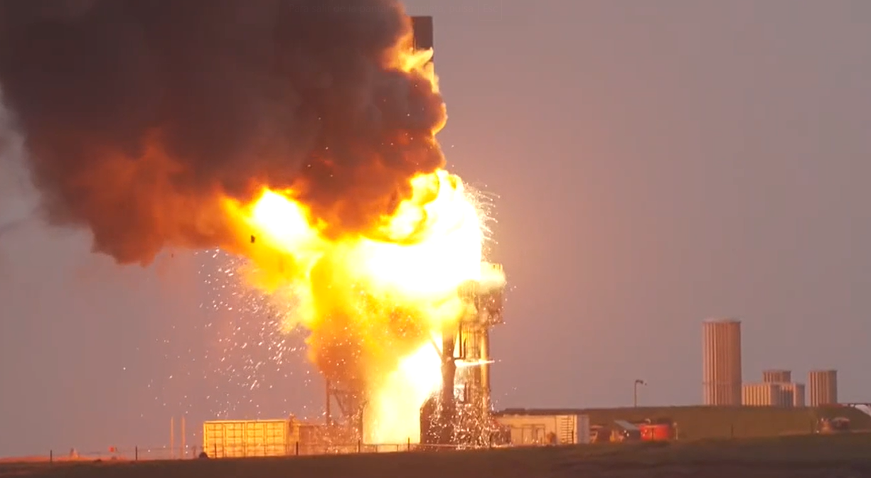 Esta era la segunda prueba de la empresa alemana Rocket Factory Augsburg.