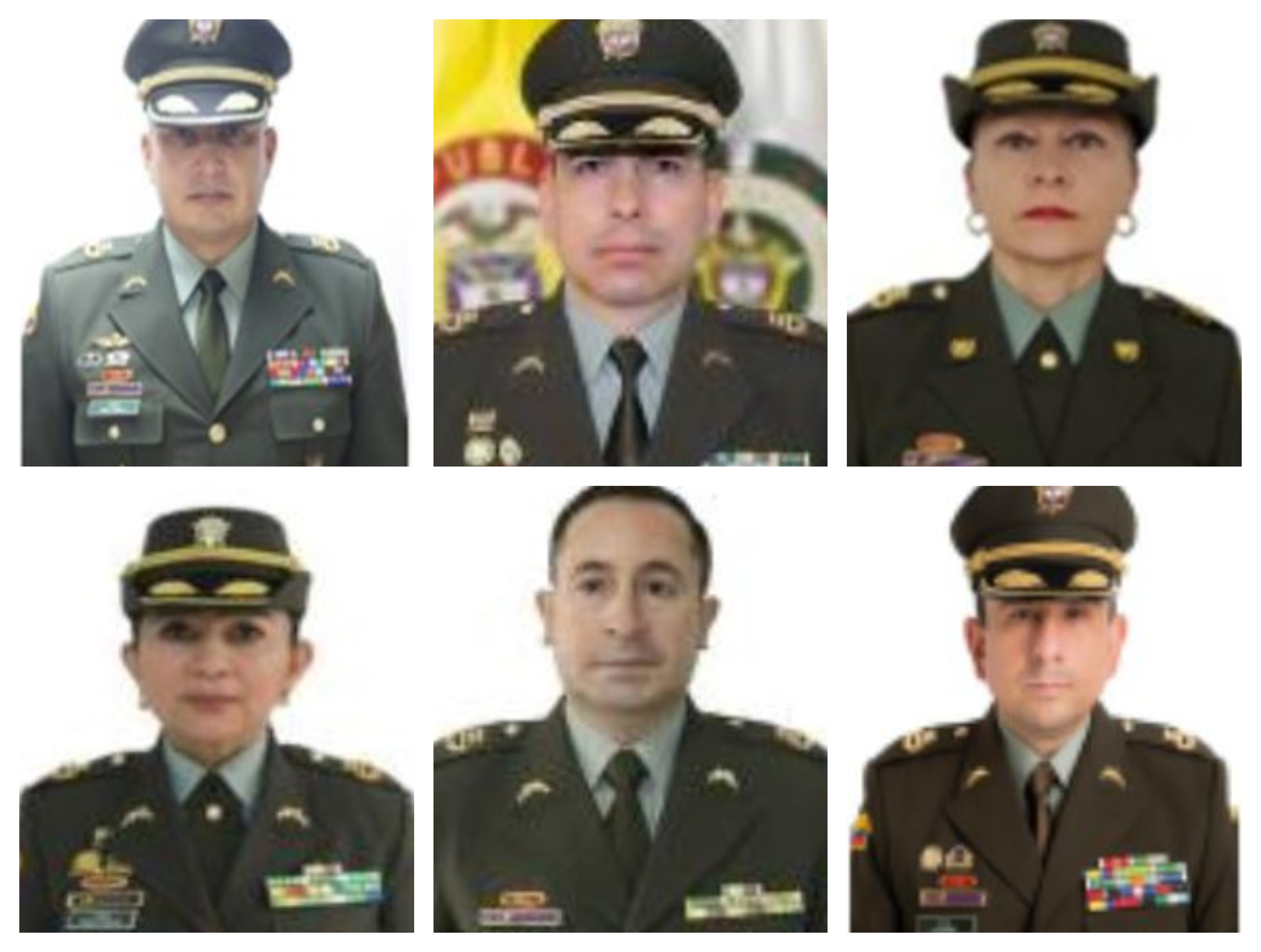Estos son los seis coroneles que pronto ascenderán a generales de la Policía