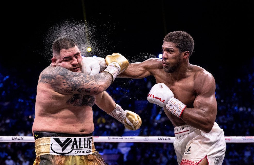 Joshua y Fury firman disputar dos combates para reunificación de los títulos de pesos pesados
