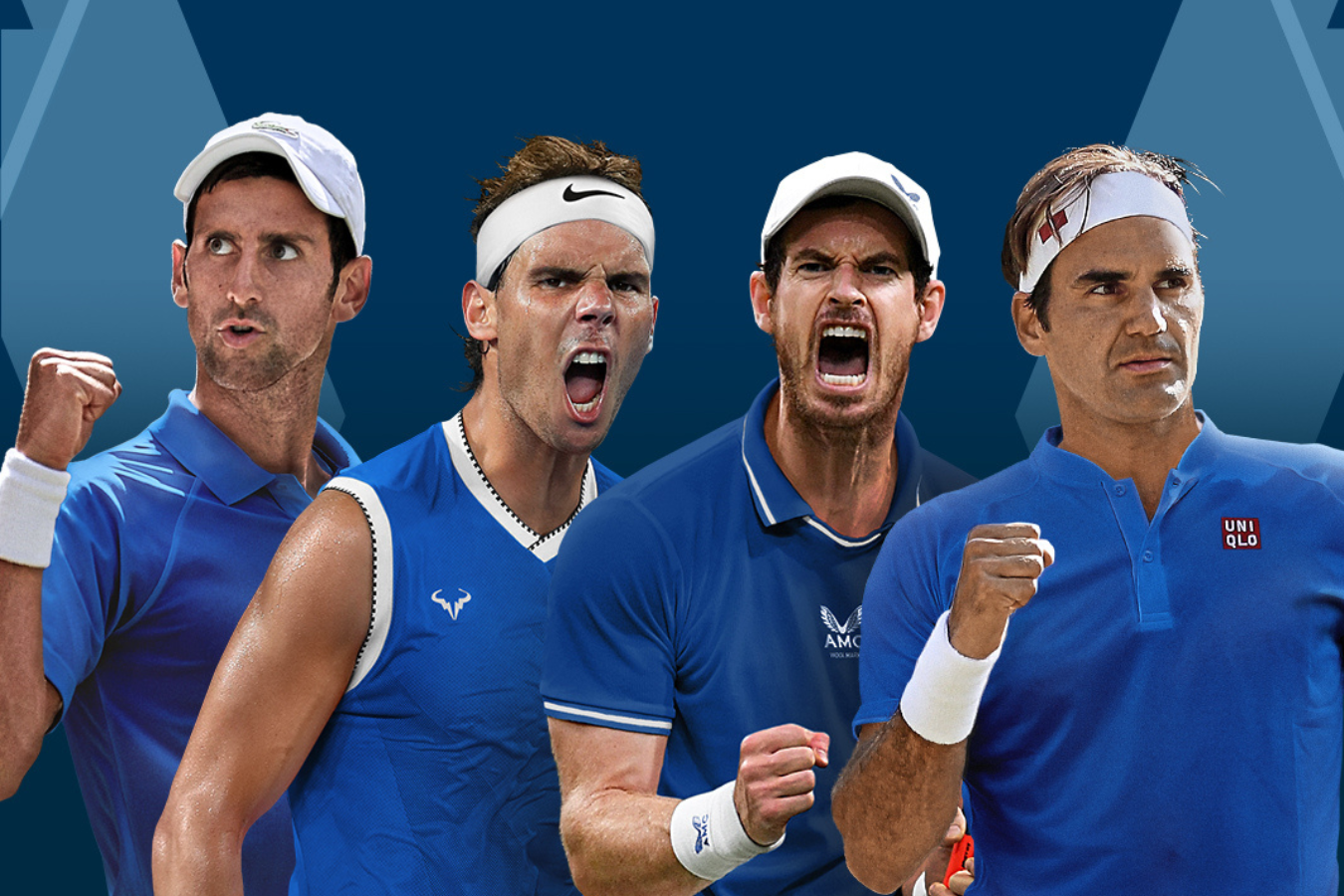 Federer, Nadal, Murray y Djokovic jugarán juntos en la Laver Cup