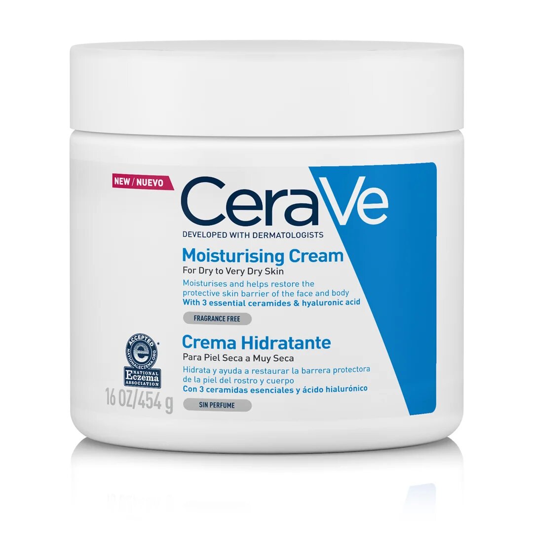 Crema hidratante de CeraVe.
