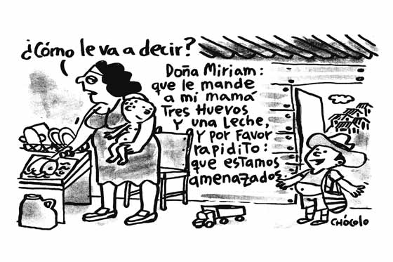 Desayuno de víctimas
