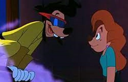 Max y Roxanne, de Película Goofy de Disney