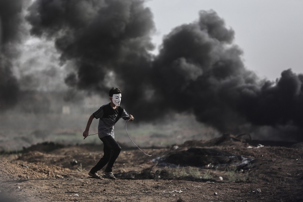 En fotos: así se ve la guerra en la Franja de Gaza desde Palestina