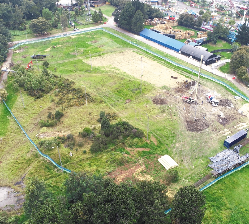 La obra se espera entregar en mayo del 2019 y cuenta con una inversión de 7.600 millones de pesos. / IDRD.