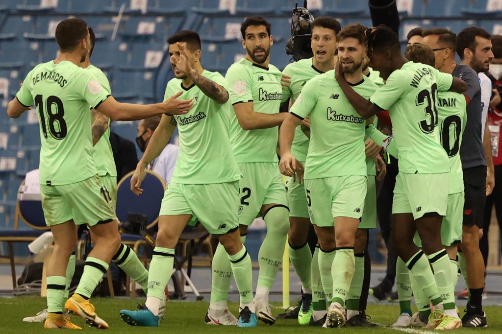 Supercopa de España: Athletic de Bilbao enfrentará a Real Madrid en la final