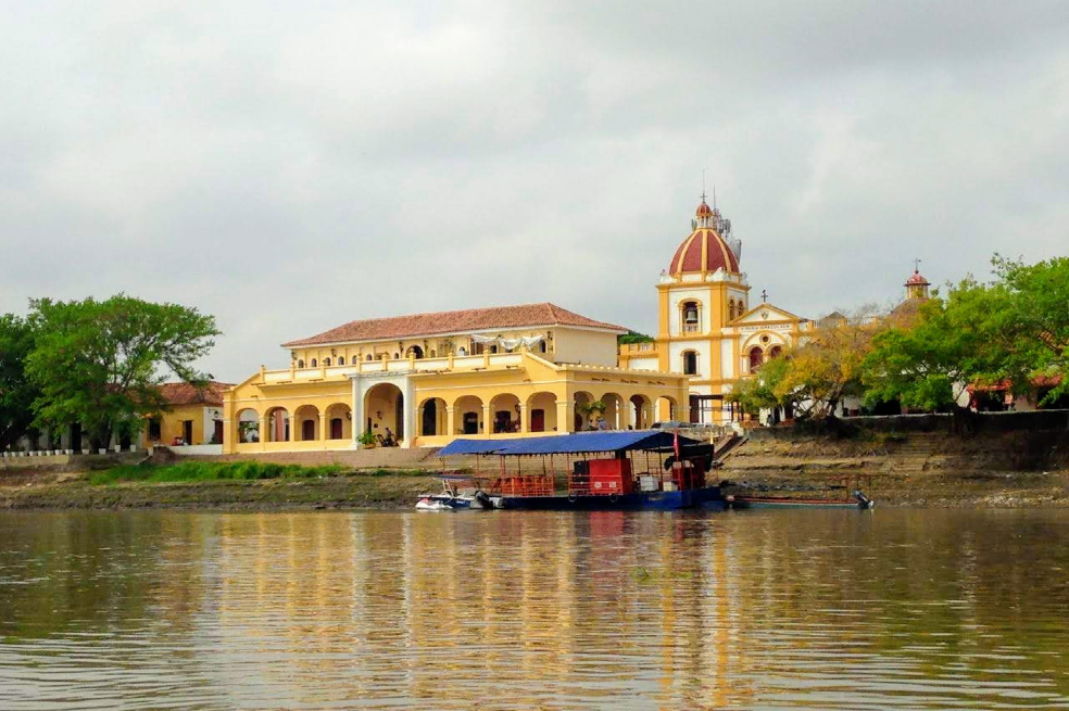 Mompox se encuentra en el departamento de Bolívar, a orillas del río Magdalena.