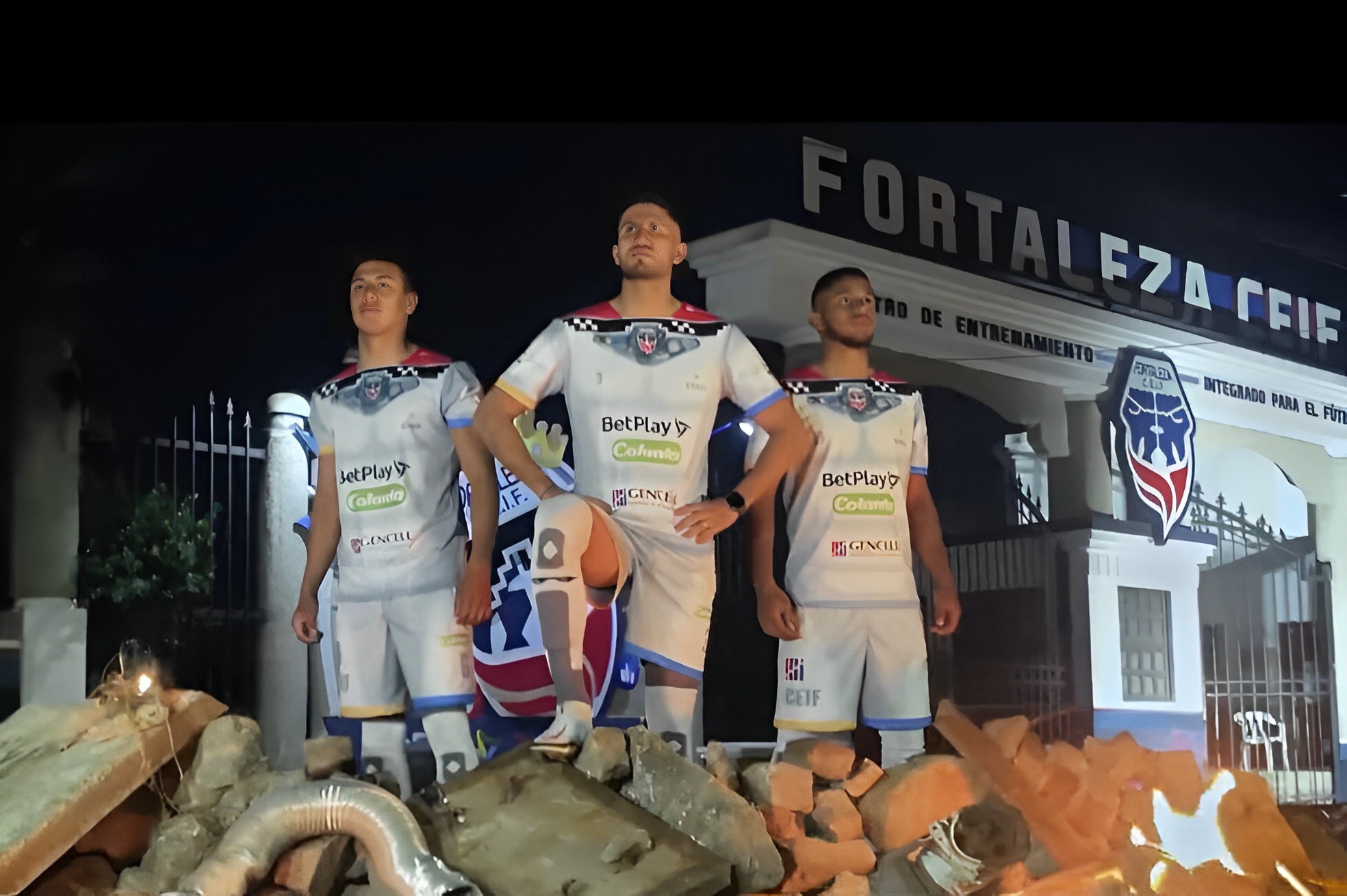 Como a una armadura espacial, así presentó Fortaleza su nueva camiseta: video