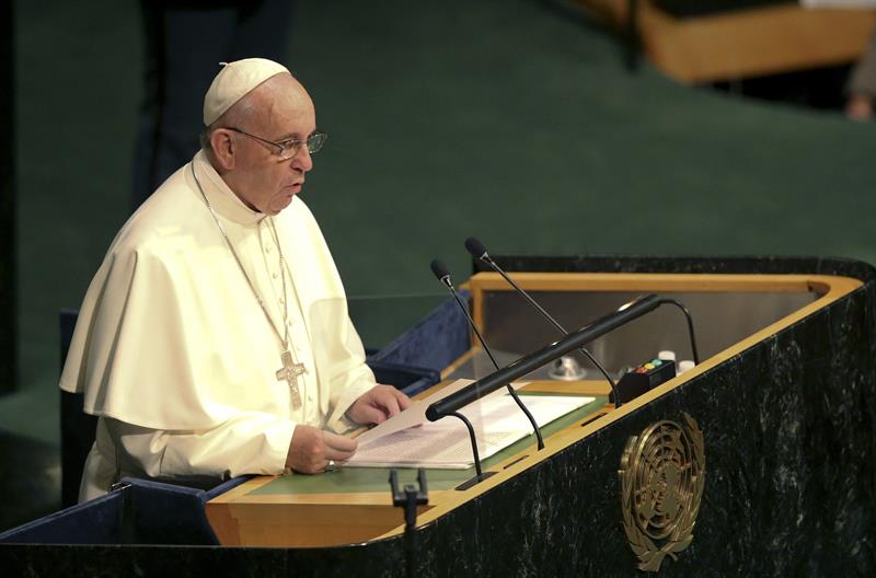 Conozca el discurso del papa ante Naciones Unidas