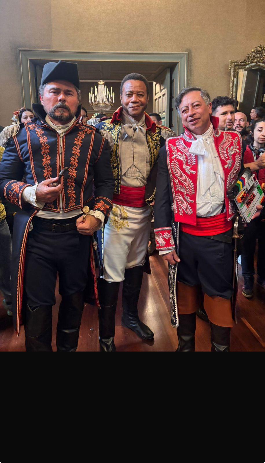 El presidente Petro aparecerá en la película sobre el Almirante Padilla: esta es la foto