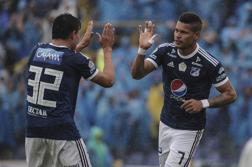 Las mejores imágenes del triunfo 3-1 de Millonarios sobre América