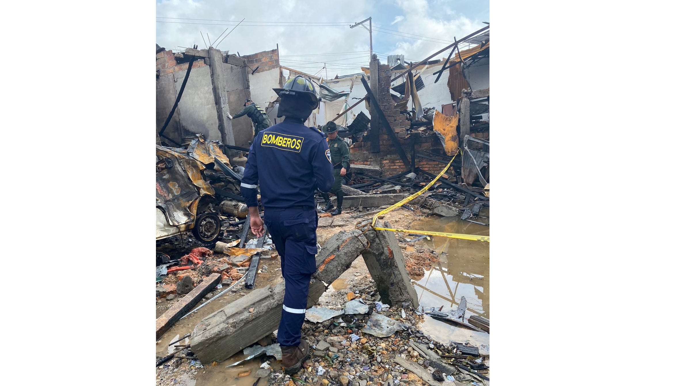 Grave explosión en lugar con cilindros deja un muerto y 22 heridos en Barrancabermeja